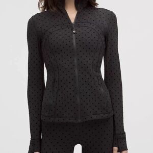 Lululemon Polka Flock Define Jacket Full Length NWT
